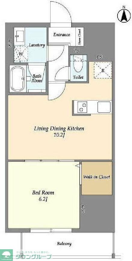 スコレサイト池袋の物件間取画像