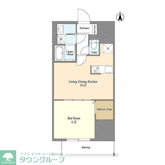 スコレサイト池袋の物件間取画像
