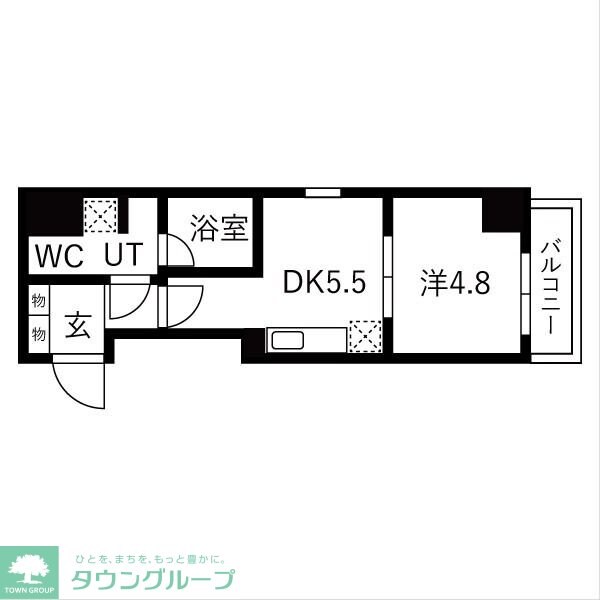 TRADIS大塚の物件間取画像