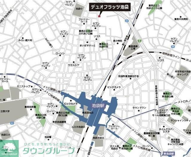 デュオフラッツ池袋の物件内観写真