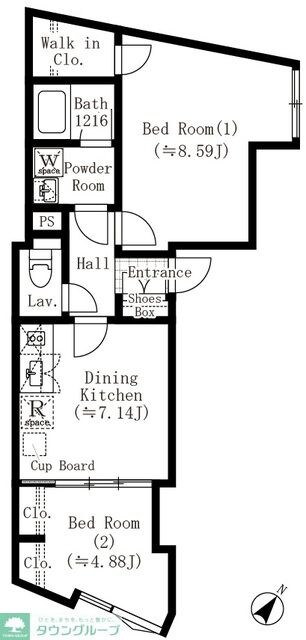 EDIT西池袋の物件間取画像
