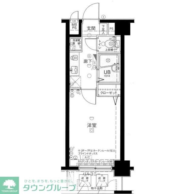 メインステージ巣鴨の物件間取画像
