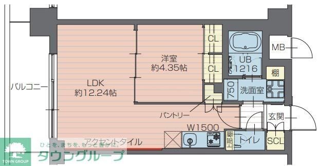 プレジオ川口ASIANの物件間取画像