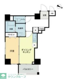 プレセダン板橋本町の物件間取画像