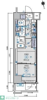 MAXIVCROS高島平MIRAISの物件間取画像