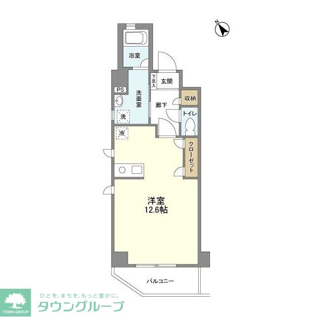 コンフォール山嘉の物件間取画像