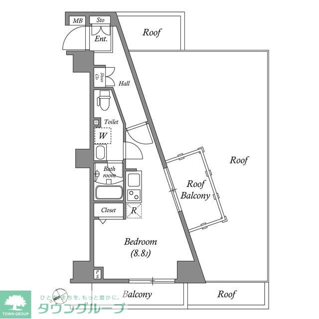 GENOVIA西高島平skygardenの物件間取画像