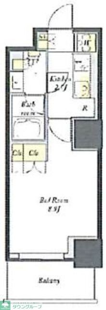 プライムメゾン板橋の物件間取画像