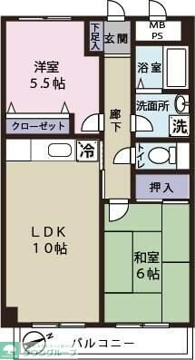 第2宝田ビルの物件間取画像