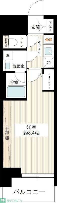フュージョナル王子ハイズの物件間取画像