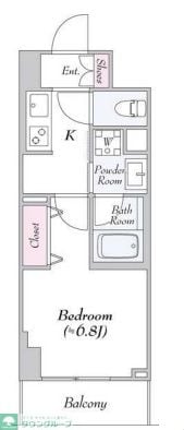 ロイジェント志村坂上の物件間取画像