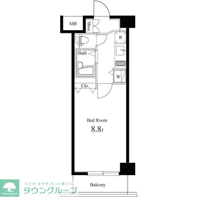 リガーレ浮間公園の物件間取画像