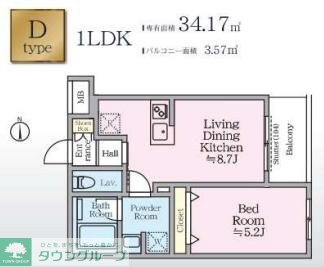アイルグランデ赤羽の物件間取画像