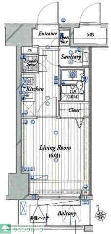 THEパームス東武練馬の物件間取画像