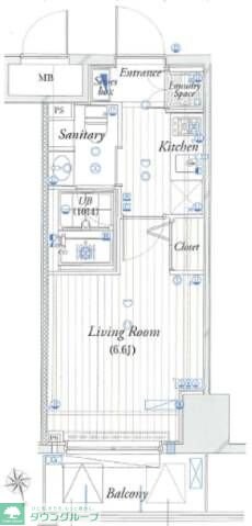 THEパームス東武練馬の物件間取画像