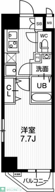 N-Stage亀戸IIの物件間取画像