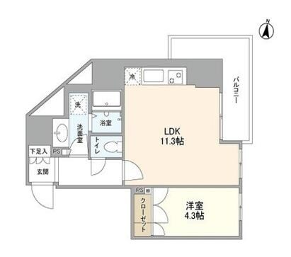 OPEN BLOOM SUMIDA YAHIROの物件間取画像