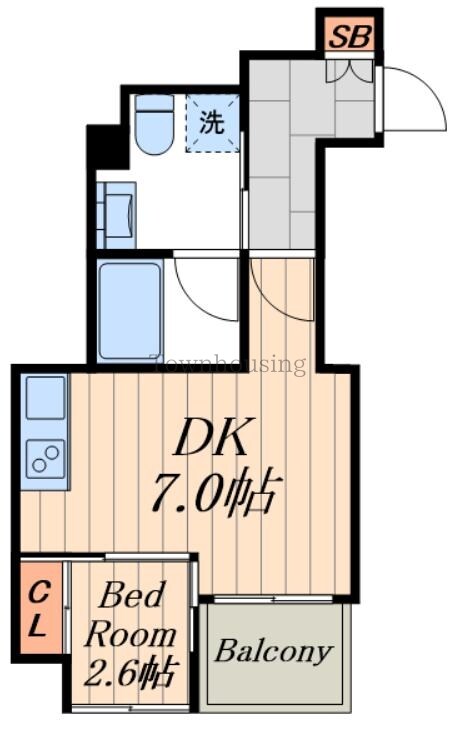 ミュプレ住吉の物件間取画像