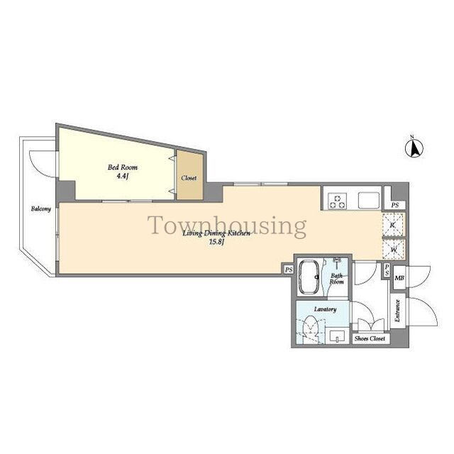 アルファコート東あずまの物件間取画像
