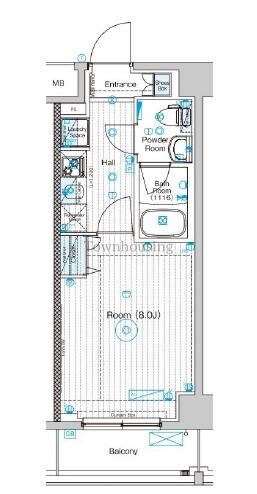 フュージョナル東墨田の物件間取画像