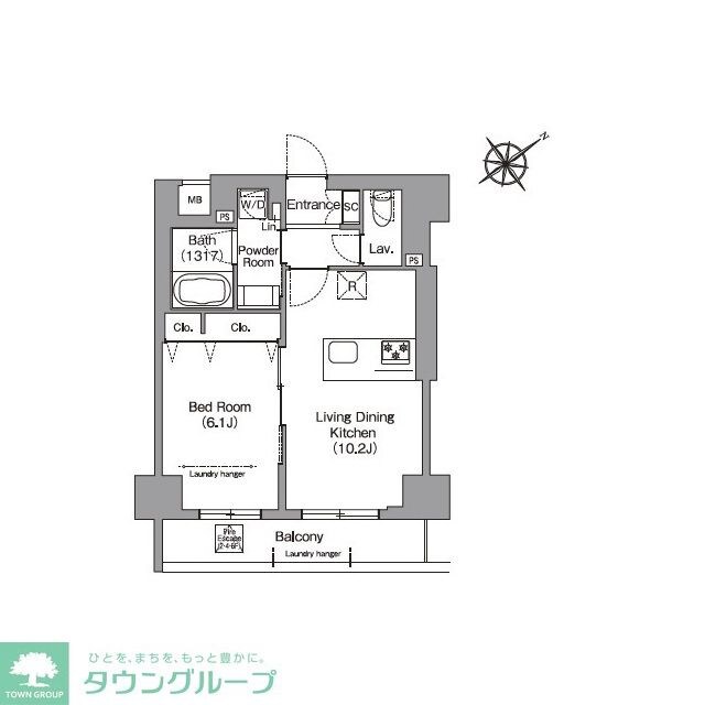 HF押上レジデンスの物件間取画像