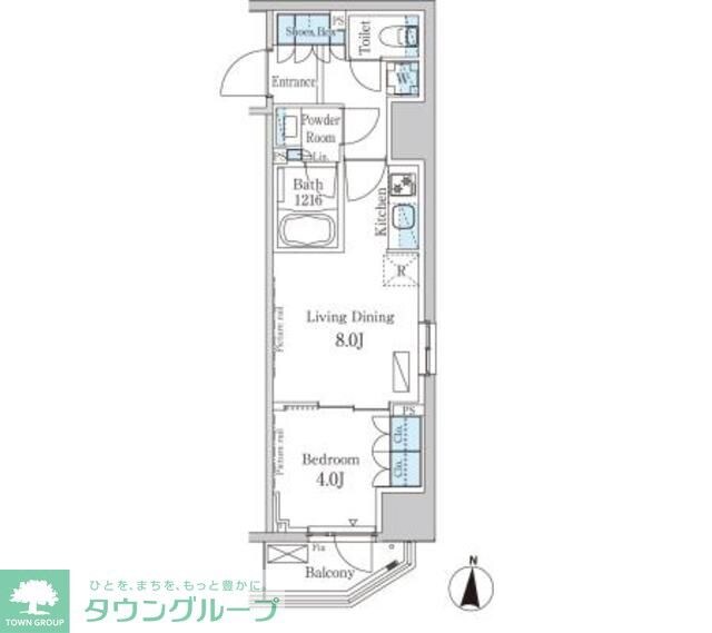 パークアクシス錦糸町ヴェールの物件間取画像