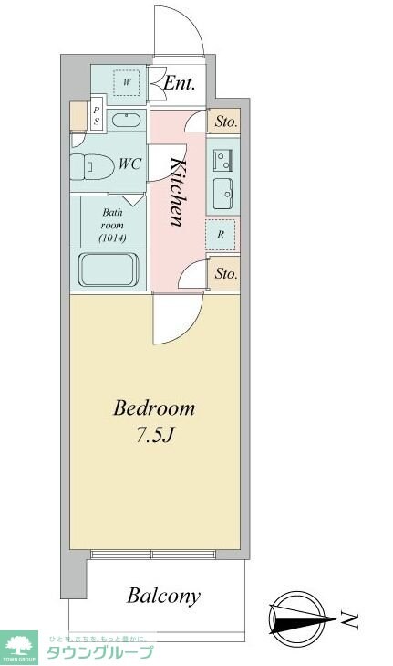 LaSante木場公園の物件間取画像