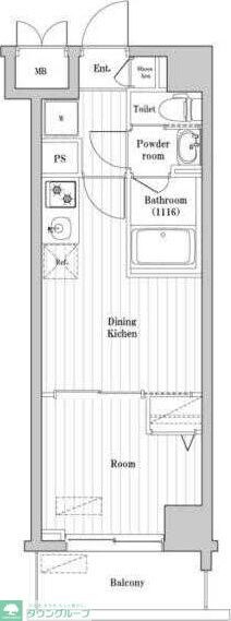 ハーモニーレジデンス東京大島ザ・ガーデンの物件間取画像