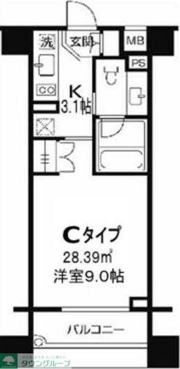 TLRレジデンス両国の物件間取画像