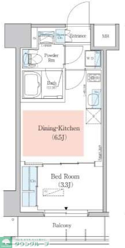 アーバネックス深川木場の物件間取画像