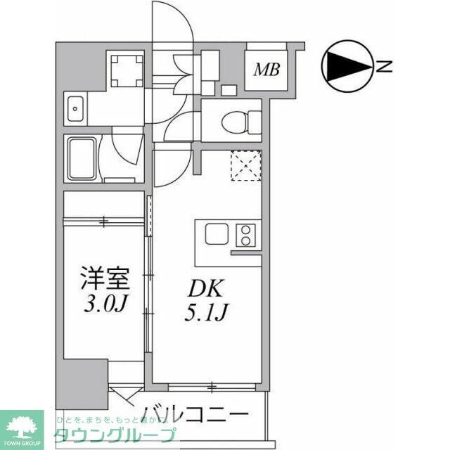 シーフォルム住吉の物件間取画像