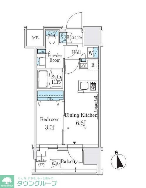 J.GRAN Court 浅草の物件間取画像