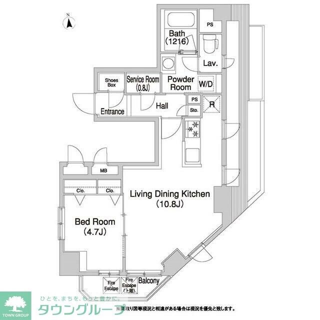 コンフォリア浅草橋DEUXの物件間取画像