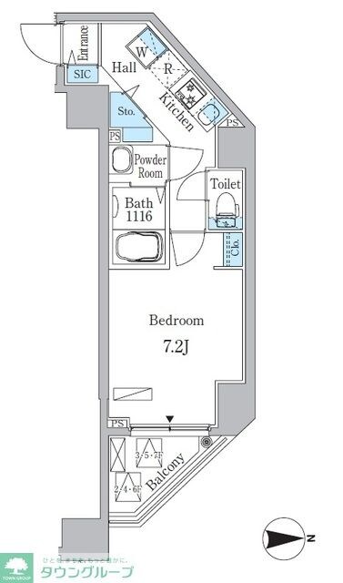 アーバンパーク入谷の物件間取画像