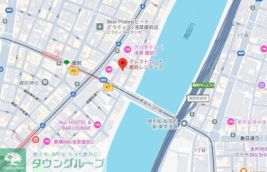 クレストコート蔵前レジデンスの物件内観写真