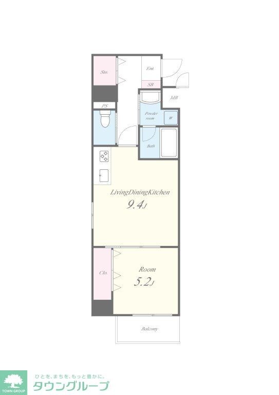 MARKS SAKURAの物件間取画像