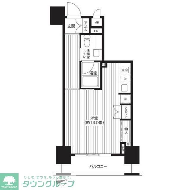 レジディア新御徒町の物件間取画像