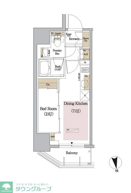 アーバネックス新御徒町の物件間取画像