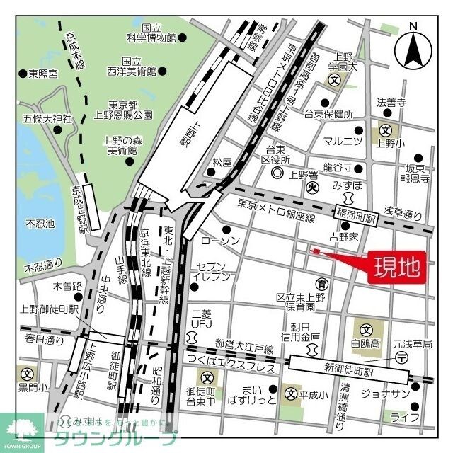 オーキッドレジデンス上野稲荷町の物件内観写真