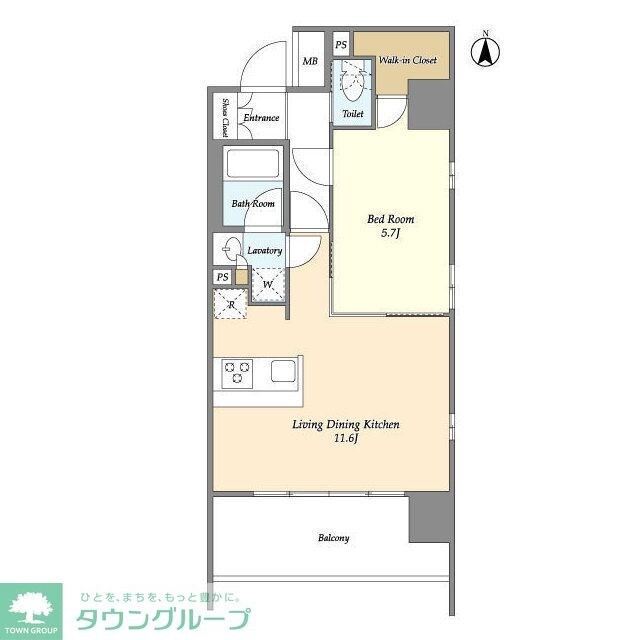 プライマルタワー錦糸町の物件間取画像