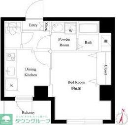 LiveCasa両国北斎通りの物件間取画像