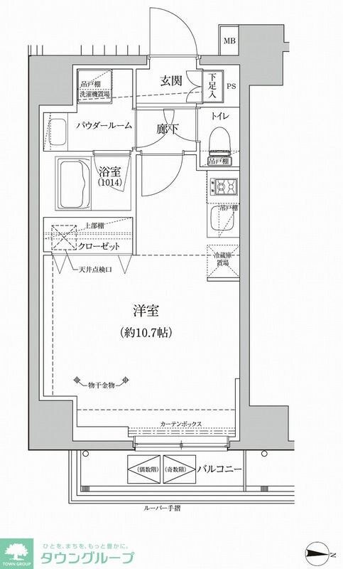 RELUXIA本所吾妻橋IIIの物件間取画像