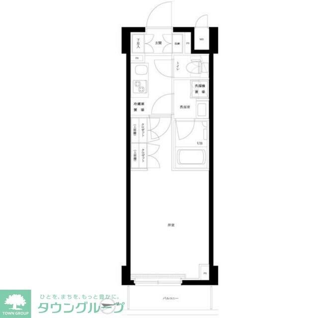ルーブル大島弐番館の物件間取画像