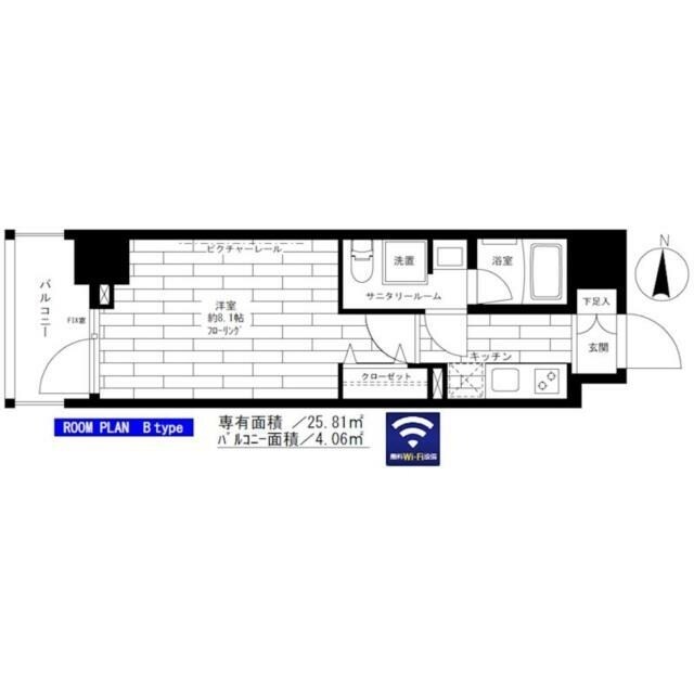 ステージグランデ錦糸町IIの物件間取画像