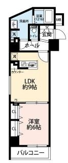 プレール・ドゥーク東向島の物件間取画像