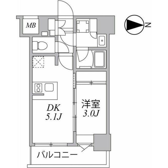SYFORME住吉の物件間取画像
