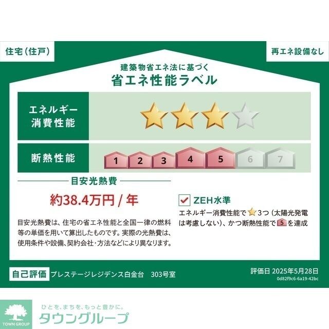 プレステージレジデンス白金台の物件内観写真