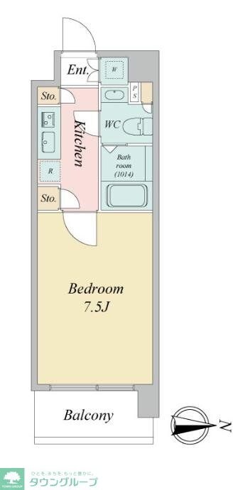 LaSante木場公園の物件間取画像