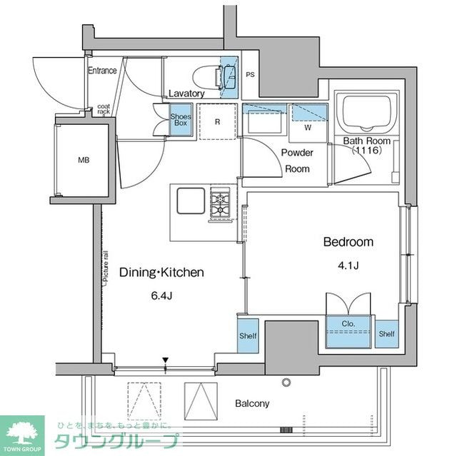 ルフォンプログレ大森山王の物件間取画像