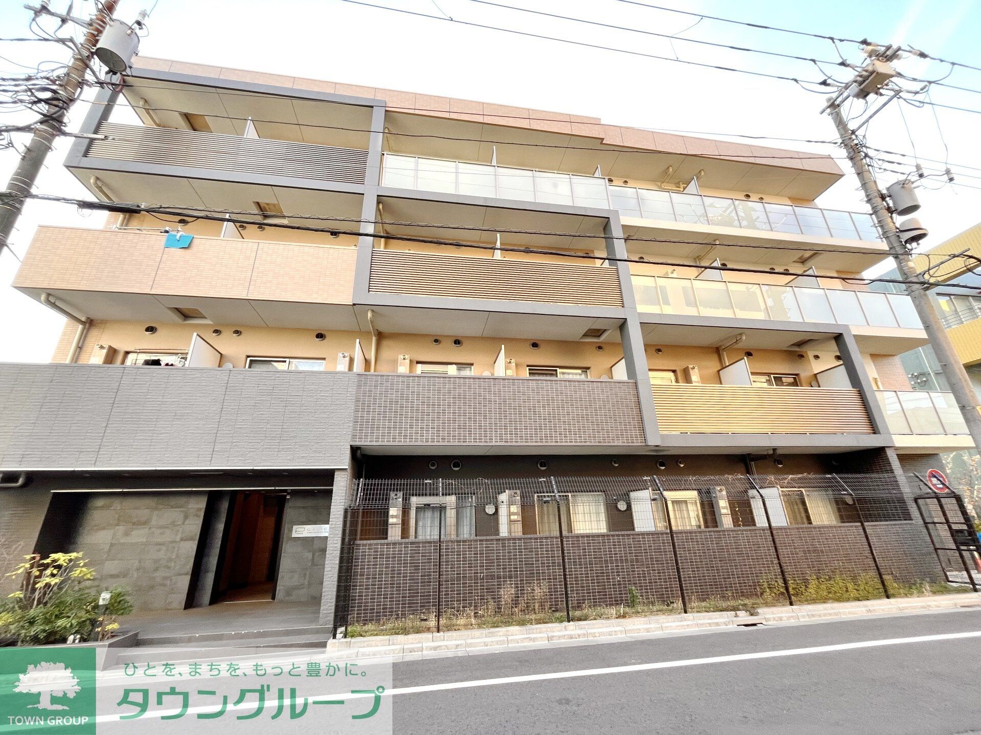 ガリシア下丸子リバーサイドの物件外観写真